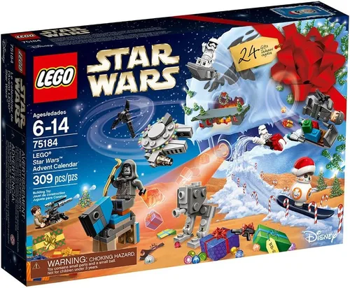 Vista 4 de Calendario de adviento LEGO, juego de construcción, Multi