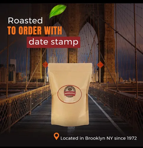 Vista 6 de Nicoletti Coffee Espresso Roast Sampler (3 paquetes de 1 libra cada uno) granos enteros tostados frescos