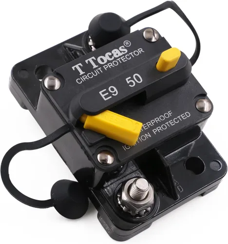 Vista 42 de E69 Interruptor de circuito de 10 A T3 con restablecimiento manual Mini de montaje en superficie IP66 Interruptor conmutable de 10 A