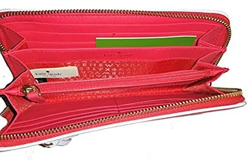 Vista 6 de Kate Spade Neda Chester Street - Cartera con cierre y borla, Geranio