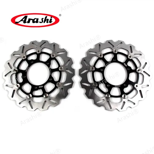 Vista 6 de Arashi Rotores de disco de freno delantero para Suzuki GSXR 600 750 2006-2007 / GSXR 1000 2005-2008 / VZR1800N BOULEVARD M109R 2006-2015 / VZR 1800