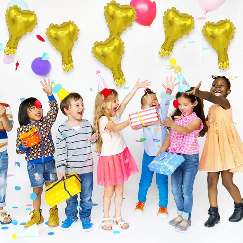Vista 4 de 100 globos en forma de corazón de 5 pulgadas, globos de aluminio de Mylar de papel de aluminio para decoración de mujeres y niñas, día de San