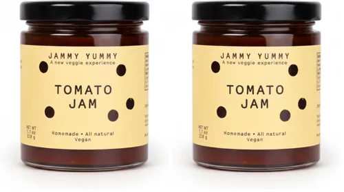 Vista 8 de JAMMY YUMMY Mermeladas (tarro de 8 onzas, tomate)