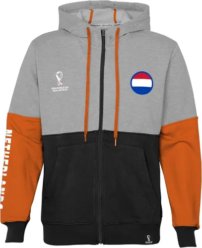 Vista 9 de Outerstuff Sudadera internacional de fútbol para hombre Copa Mundial de la FIFA Panel de contraste de país con capucha de forro polar