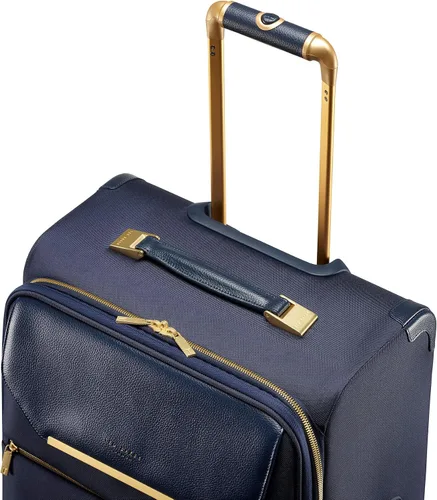 Vista 7 de Ted Baker Maleta Albany Softside para mujer colección de maletas Azul marinoflor y brillo Checked-Medium 25-Inch