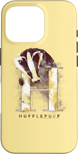 Vista 20 de Harry Potter Carcasa de acuarela Hufflepuff para iPhone 17