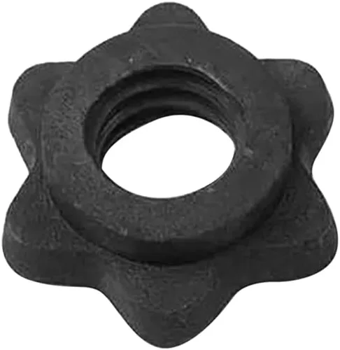 Vista 5 de Tookie Tuerca hexagonal para mancuernas, 2 pares de collares Spinlock para levantamiento de pesas, abrazadera de tornillo antideslizante, piezas