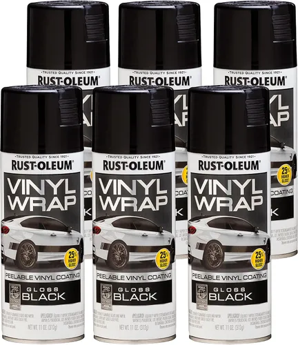 Vista 4 de Rust-Oleum Automotive 352725 Rust-Oleum - Aerosol de envoltura de vinilo, blanco, 11 onzas (paquete de 1)