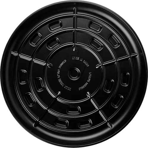 Vista 2 de Bosmere S51510 Platillo para debajo de plantas, 15 pulgadas, negro