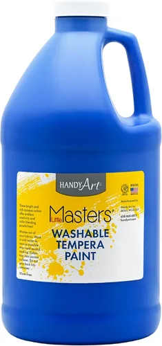 Vista 69 de Handy Art Little Masters - Pintura lavable, 16 onzas, color negro Bright & Mixable, High Opacity, Washable Colors for Classroom, Students, Kids
