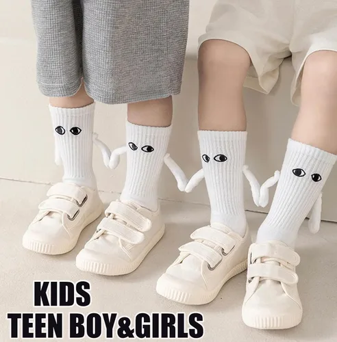 Vista 2 de Calcetines magnéticos en las manos divertidos para hombres para mujeres, amistad, parejas, mejores regalos, novio, novia
