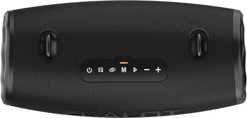 Vista 5 de ZEALOT Altavoz Bluetooth portátil de 80 W RMS (pico de 100 W), sonido estéreo con graves profundos, IPX6 impermeable, luz LED, Bluetooth 5.2