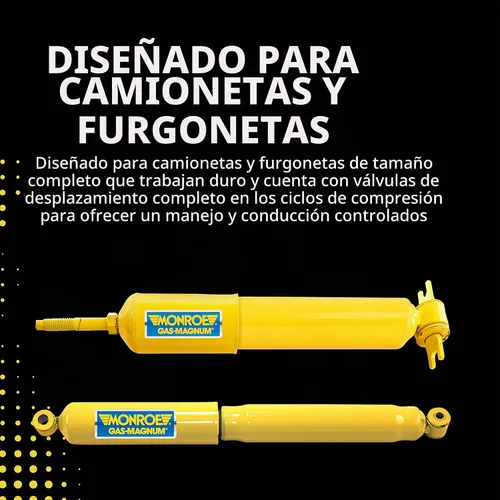 Vista 2 de Monroe 34504 Gas-Magnum, amortiguador de camioneta