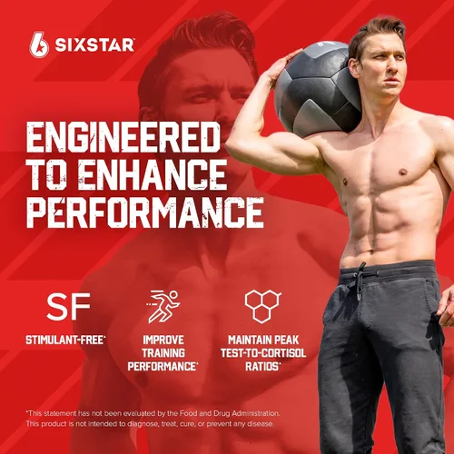 Vista 3 de Six Star Nutrition - Potenciador de testosterona para hombres con extracto de Rhodiola y citrato de boro - Suplementos de entrenamiento para hombres
