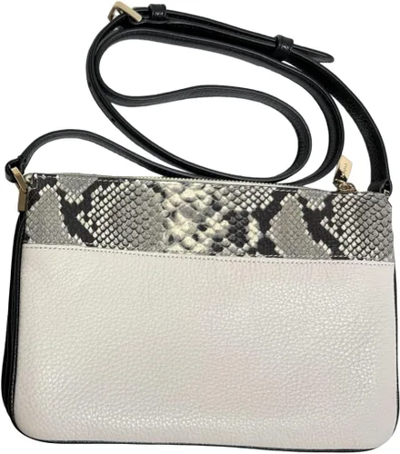 Vista 3 de Kate Spade New York Bandolera Triple Fuelle (Pergamino multi), Negro