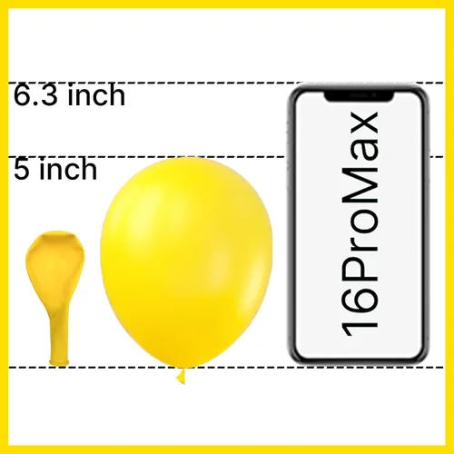 Vista 329 de PartyWoo 50 globos de látex color piel albaricoque, globos de helio boho de Albaricoque-f05