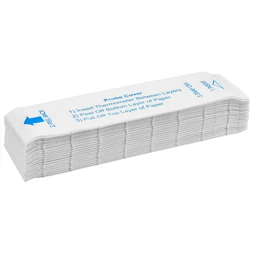 Vista 2 de Care Touch CTPC100 - Cubiertas de sonda universales desechables, forma (paquete de 100)