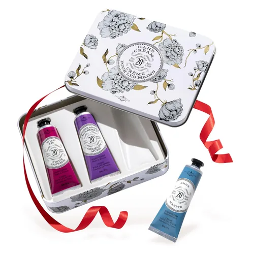 Vista 9 de LA CHATELAINE - Crema de manos con manteca de karité al 20%, tamaño para viaje, para mujeres, nutritivo para el cuidado de las manos para el Día
