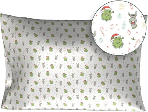 Vista 9 de Franco Collectibles Funda de almohada estándar de satén sedoso de belleza, 20 x 30 pulgadas, cabello y piel, festividades, lampara de pierna de Una