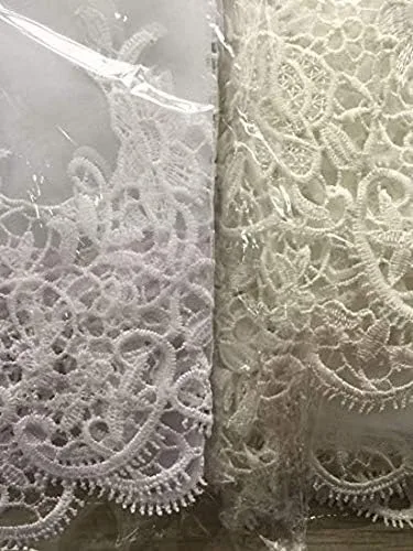 Vista 7 de Babyonline Wedding Veils White Ivory Lace Edge Cathedral Length Wedding Bridal VeilComb