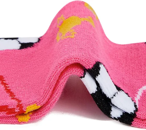 Vista 6 de American Trends Calcetines para niños, hasta la rodilla, uniforme, deportivos, de fútbol, a rayas, para niños y niñas