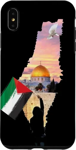Vista 11 de Boy Hold Palestine Map Flag Jerusalem's City Palestinians Case for iPhone 17