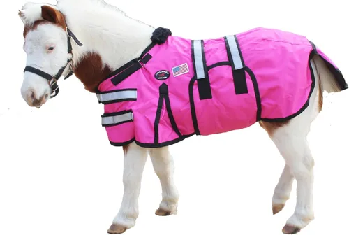 Vista 16 de CHALLENGER 1680D Miniature Weanling Donkey Pony Horse Foal Winter Blanket