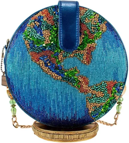 Vista 3 de Mary Frances Going Global - Bolso cruzado con cuentas, multicolor, Multi