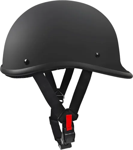 Vista 8 de Casco de motocross de media gorra para adultos, casco abierto para motocicleta, ciclismo, motocross, para hombres y mujeres, aprobado por DOT