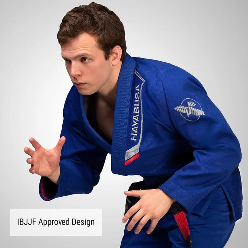 Vista 3 de Hayabusa Jiu Jitsu Gi de tejido perlado ultraligero