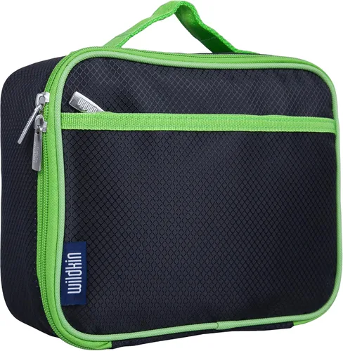 Vista 11 de Wildkin Lonchera para niños con aislamiento – Duradera y reutilizable para la escuela y los viajes - Naranja Bengala Lonchera aislada y limpia