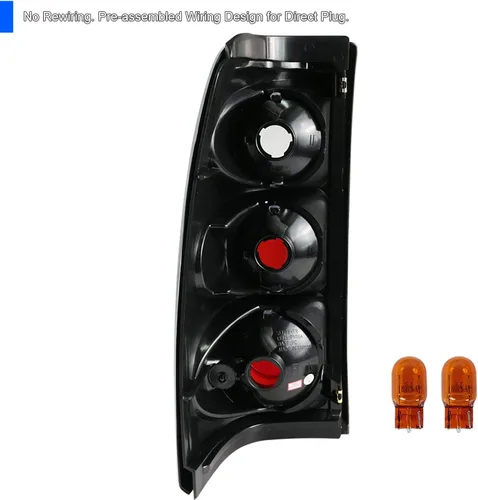 Vista 4 de Chevy Silverado 1500 2500 3500 Luces traseras y laterales, Plateado