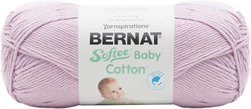 Vista 12 de Bernat Softee Baby Cotton Aqua Mist - Ovillo de lana para bebé, paquete de 3 unidades de 4.25 onzas, mezcla, 3 DK (ligero), 254 yardas