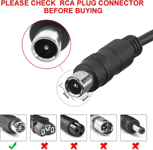 Vista 2 de Reemplazo del adaptador de 42V 2A para Segway Ninebot Cargador Xiaomi M365