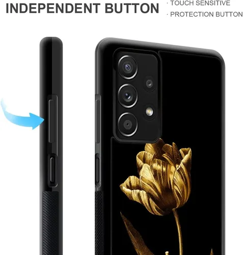 Vista 3 de DAIZAG Funda compatible con Samsung Galaxy A23, protección completa, a prueba de golpes, antiarañazos, funda de poliuretano termoplástico para Arte