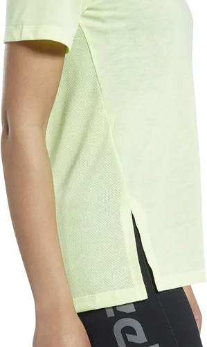 Vista 5 de Core 10 by Reebok Camiseta casual de manga corta con malla trasera para mujer