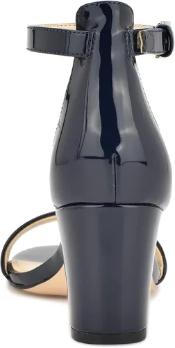 Vista 4 de Nine West Sandalia de tacón Pruce para mujer, Beige