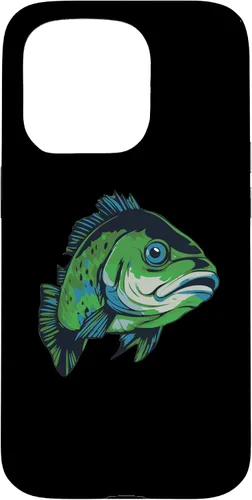 Vista 14 de iPhone 16 Small Mouth Cool Large Fisherman - Spotted Bass Fishing Case