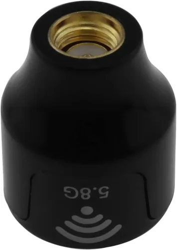 Vista 4 de E-outstanding Negro Super Mini Stubby 5.8GHz 5dBi Antena SMA Hembra para FPV Transmisor TX RX RC MAK-RHCP