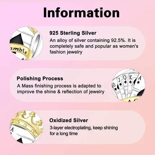 Vista 205 de Abalorios de plata de ley 925 con letras de la A ~ Z, para pulseras, collares, Día de San Valentín, Día de la Madre, joyería regalos para mujeres