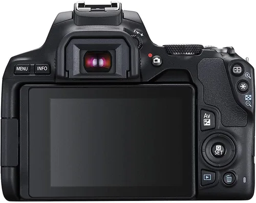 Vista 4 de Canon EOS Rebel SL3 Cámara DSLR con lente de 0.709-2.165 in (negro) (3453C002), tarjeta de memoria de 64GB, kit de filtro de color, funda, kit
