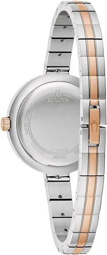 Vista 3 de Bulova Ladies Rhapsody Diamond Quartz Bracelet Watch