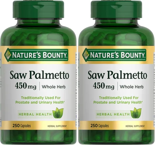 Vista 8 de Pastillas Nature's Bounty de palma enana americana, 0.01 oz, 074312441912, 1, 1