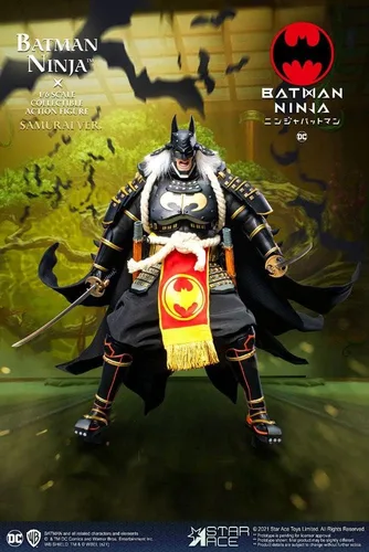 Vista 2 de Star Ace Toys Batman Ninja: Samurai 2.0 (versión de lujo con caballo) figura de acción coleccionable a escala 1:6, multicolor