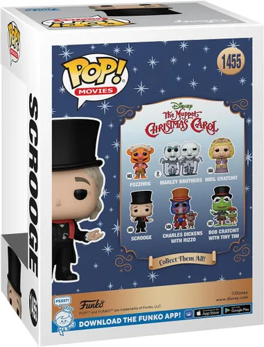 Vista 3 de Funko Pop! Disney: The Muppet Christmas Carol - Scrooge - The Muppets - Figura de vinilo coleccionable - Idea de regalo - Producto