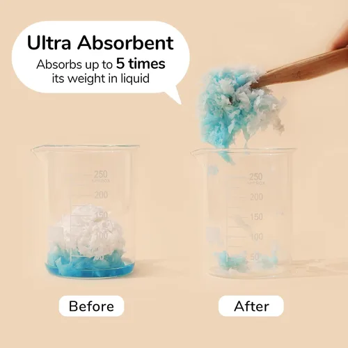 Vista 4 de Ropa de cama de papel natural suave 99% libre de polvo con control de olores, para hámsters, conejillos de indias, conejos, conejillos, conejillos