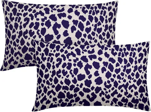Vista 24 de Juego de 2 fundas de almohada de 16 x 16 pulgadas con estampado de leopardo, diseño de leopardo, con cremallera, decoración del hogar para sofá