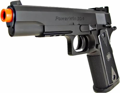 Vista 2 de WG 1911 Co2 Powered Combat Airsoft - Pistola de gas, color negro
