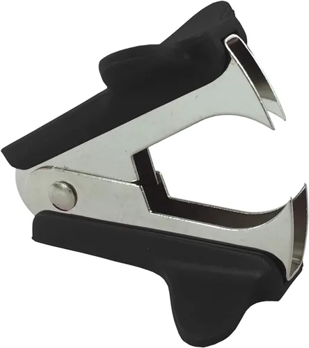 Vista 3 de ZZTX Paquete de 3 removedor de grapas, color negro Fácil de quitar, sin desgarro de papel, duradero y resistente, tipo de mandíbula