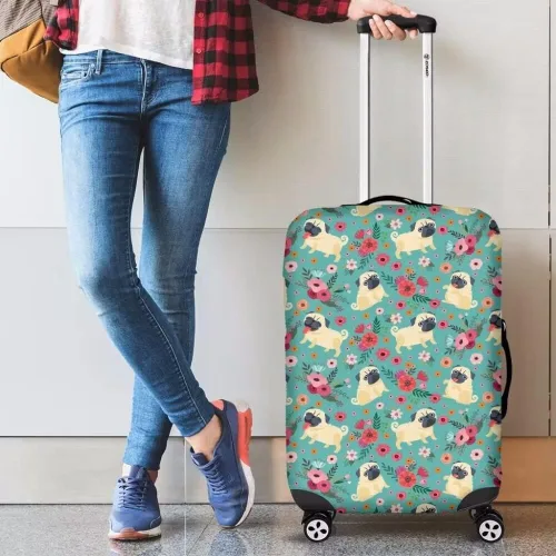 Vista 5 de Ystardream Funda protectora de equipaje de 18-32 pulgadas para mujeres y hombres, Van Gogh Starry Night, m